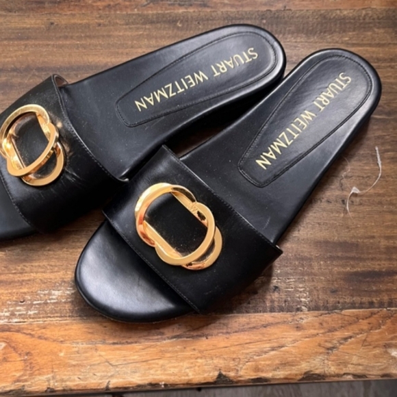 Stuart Weitzman sandal flats size 6.5 - Picture 2 of 4
